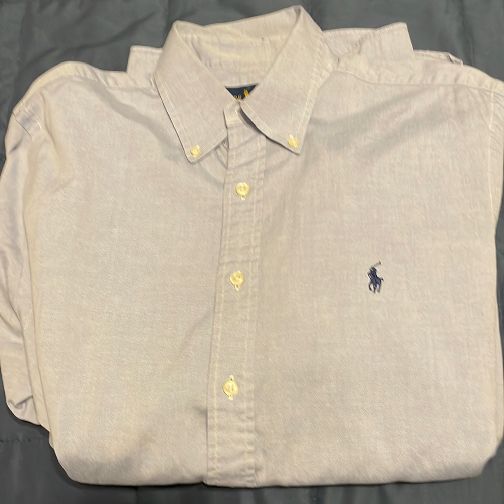 Ralph Lauren Light Blue Oxford Dress Shirt